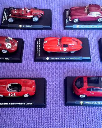 Modellino Alfa Romeo 55 pezzi intera collezione 