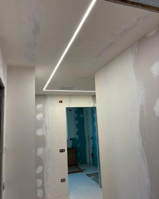 CARTONGESSO FASCE PER INCASSO STRISCE LED