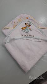 set 2 accappatoi neonato 