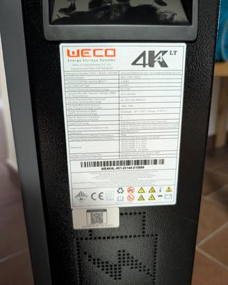 BATTERIA 5kw FOTOVOLTAICO AZZURRO WEKO4klt