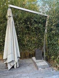 4 Ombrelloni da Giardino