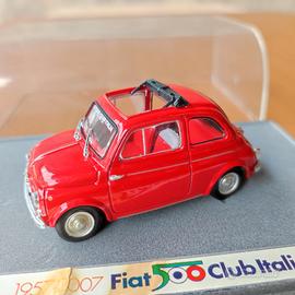 MODELLINO FIAT 500 EDIZIONE LIMITATA SCALA 1:43