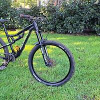 MTB Full Suspension Rockrider AM100S 29-27.5 S