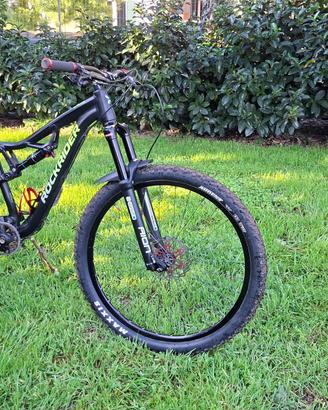 MTB Full Suspension Rockrider AM100S 29-27.5 S