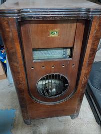 GIRADISCHI RADIO ANTICO DA RESTAURARE