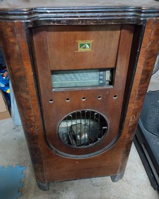 GIRADISCHI RADIO ANTICO DA RESTAURARE