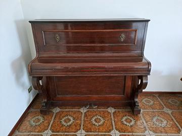 ANTICO PIANOFORTE ROESELER CON MOBILE RESTAURATO