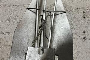 Ancora Danforth - 27 kg - ghisa zincata a fuoco