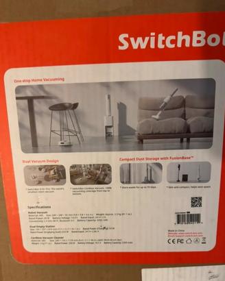 SwitchBot K10+ Pro Combo Robot aspirapolvere auto