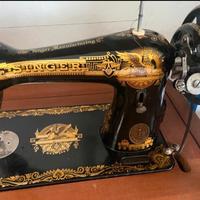 macchina da cucire a pedale Singer anni 50 