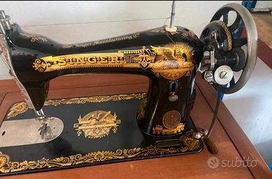 macchina da cucire a pedale Singer anni 50 
