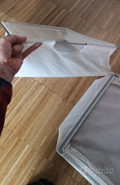 Cestelli estraibili sistema a binari ikea Antonius