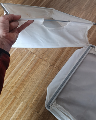 Cestelli estraibili sistema a binari ikea Antonius