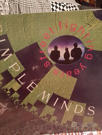 vinile simple minds  street fighting years