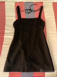 Abito mini nero Zara