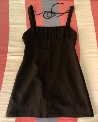 Abito mini nero Zara