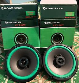 Altoparlanti auto Roadstar 6.5” 160W 2-Way NUOVI