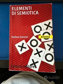 Elementi di semiotica - libro per l'università