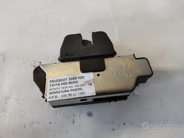Serratura portellone PEUGEOT 2008 HDI del 2016
