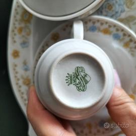 Servizio da caffè in porcellana