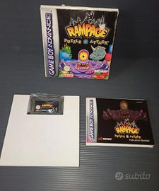 Rampage puzzle attack Game Boy Advance