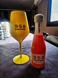 Calice con bottiglia Santero