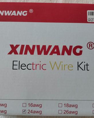 PVC Cavi Elettrici-24AWG 0,23mm² 6 colori