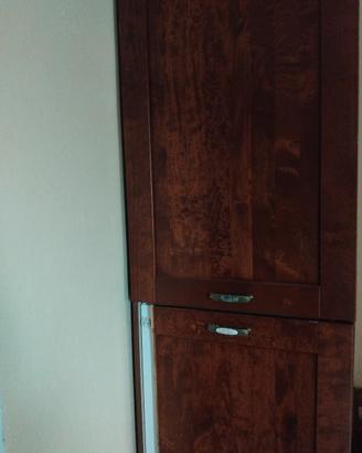anta cucina con frigo incassato 