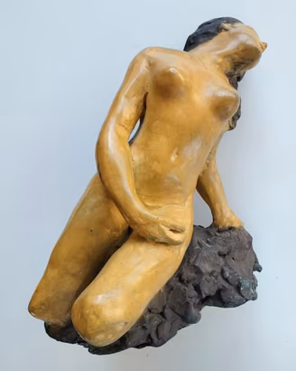 Daniele Iozzia "Venere tra le onde" Scultura cm 26