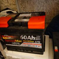 batteria start e stop speedmax 60 ah