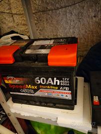 batteria start e stop speedmax 60 ah