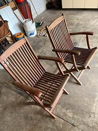 Tavolo in legno da giardino