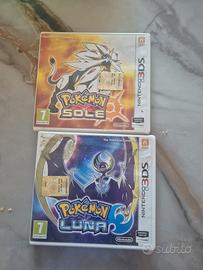 Pokémon Nintendo 3ds sole e luna