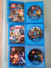 3 giochi Lego per PS4