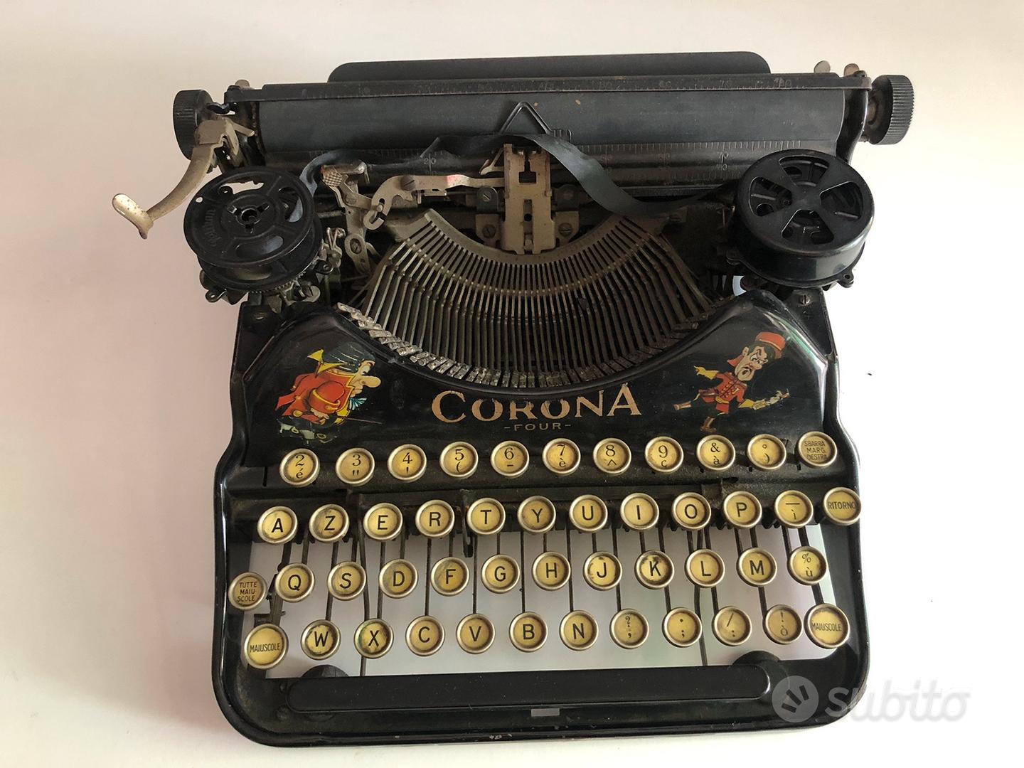 Macchina da scrivere vintage Corona