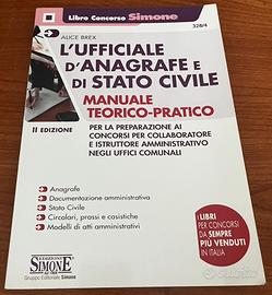 Libro Concorso Simone Anagrafe  Isbn 9788891423962