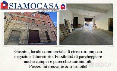 Locale commerciale di 100 mq a Guspini