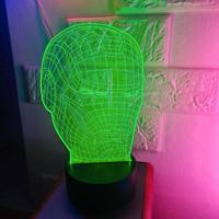 Ironman USB Lamp lampada
