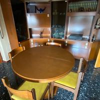 Sala da pranzo completa anni '70