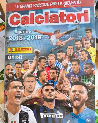 Calciatori Panini 2018/19 album completo 