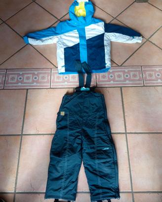 Tuta sci bambino 3 anni