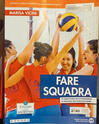 libro scuola Fare squadra cod. 9788869106293