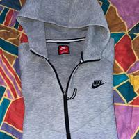 Felpa nike tech grigia