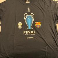 T-shirt finale Champions League Juventus Barcelona