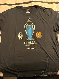 T-shirt finale Champions League Juventus Barcelona