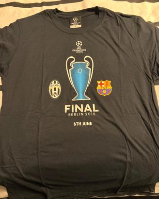 T-shirt finale Champions League Juventus Barcelona