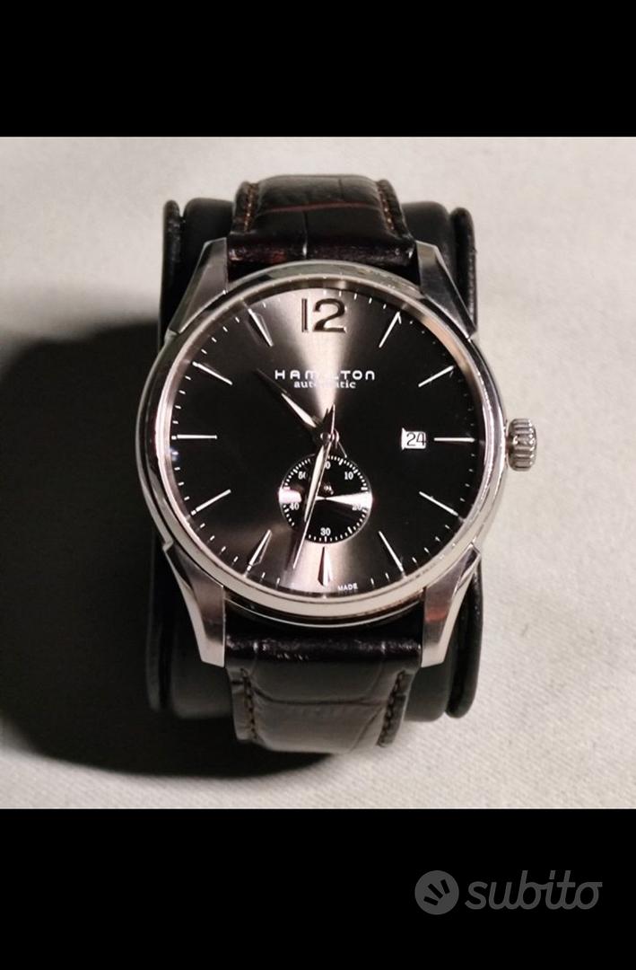 Hamilton Jazzmaster Slim Automatic - Full Set - Ca - Abbigliamento e ...