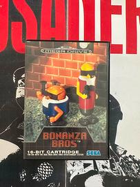 Bonanza bros pal completo sega mega drive