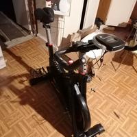 HOMCOM Cyclette per Allenamento Cardio Trainer con