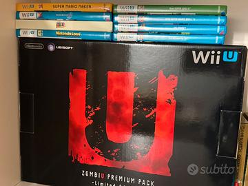 Console WiiU zombi u edition + giochi